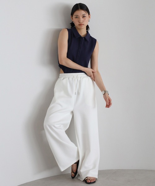 ENC ニット セーター 「動画あり」polo knit sleeveless body