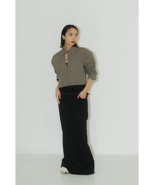 Knuth Marf スカート docking maxi denim skirt : ZOZOTOWN