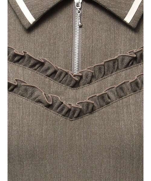 mina perhonen sunny rain ウール La3458 半袖ドレス ワンピース  