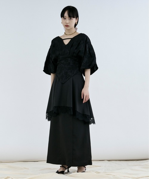 Ezick スカート lace docking レイヤードスカート : ZOZOTOWN Yahoo!店