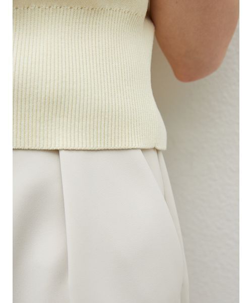 SNIDEL ニット セーター Sustainableタイセットノースリニット