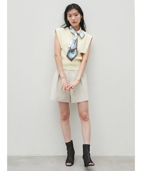 SNIDEL ニット セーター Sustainableタイセットノースリニット