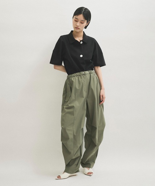 アダムエロペ　コクーンスリーブ ポロシャツ ADAM ET ROPE'｜コクーンスリーブポロシャツ | Rakuten Fashion