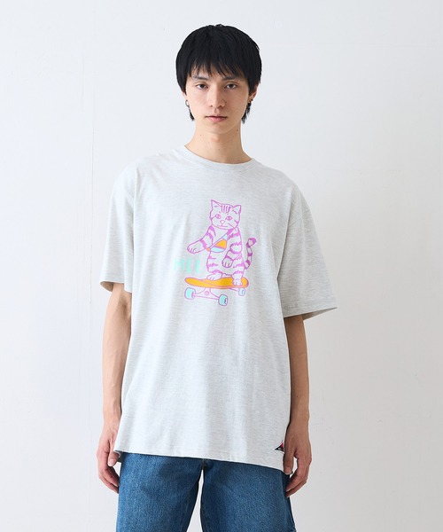 Mei(商品説明欄必読) MEI tシャツ 「MEI/メイ」別注 アニマルプリント オーバーサイズ