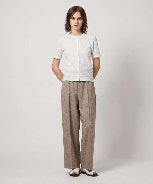 steven alan シュリンクジャージー ハーフスリーブ カーディガン Steven Alan（スティーブンアラン）の「＜Steven Alan