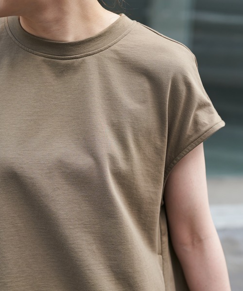 「BEARDSLEY」 スウェットカットソー FREE グレー レディース FREAK'S STORE 「FREAK'S STORE」 スウェットカットソー FREE