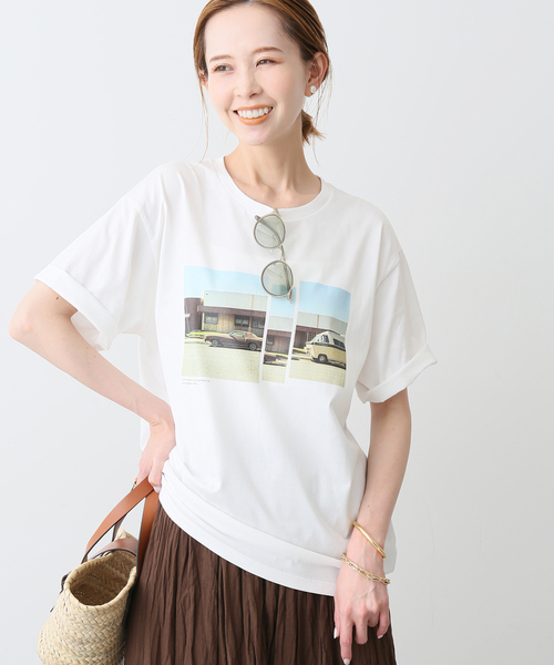 「SLOBE IENA」 「＋81BRANCA」半袖Tシャツ FREE ホワイト系その他 レディース