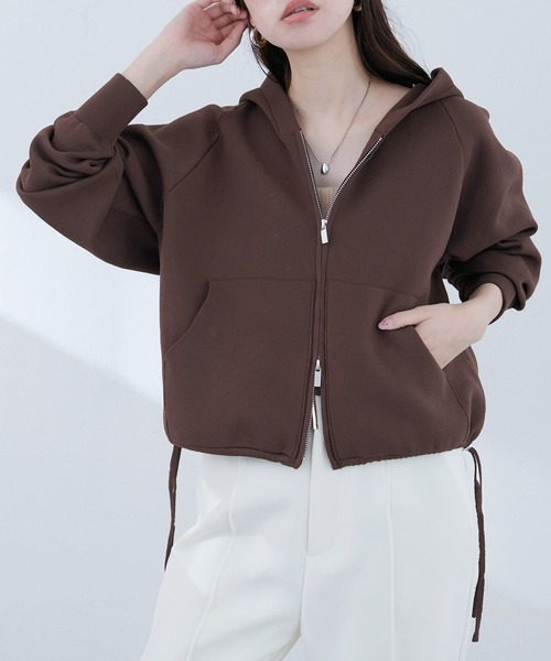 新品】ジャーナルスタンダード フーディブルゾン ナチュラル