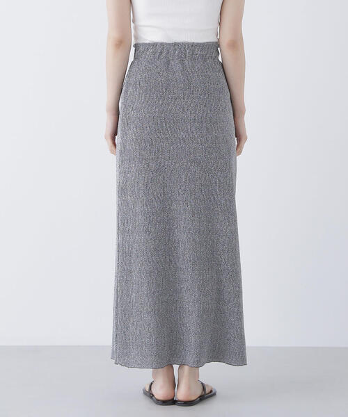 NATURAL BEAUTY BASIC スカート シアーラメリブナロースカート