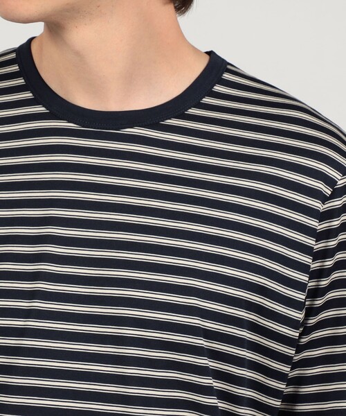 SUNSPEL クルーネック ボーダーTシャツ ポルトガル製 XLサイズ SUNSPEL（サンスペル） tシャツ SUNSPELコットン クルーネックTシャツ