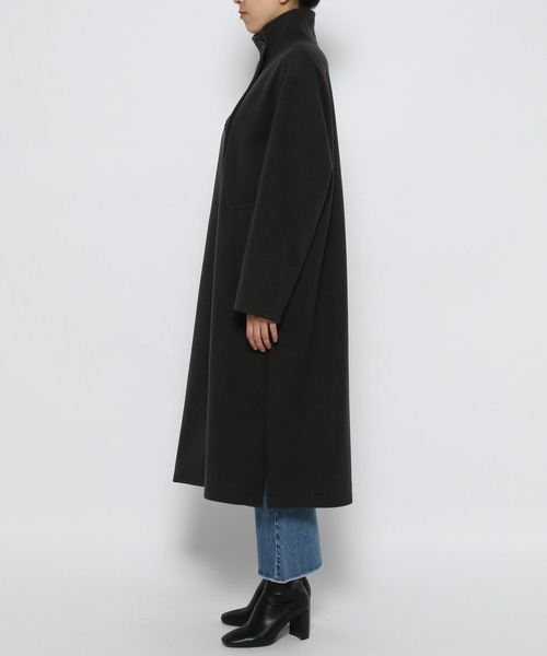 「LOWRYS FARM」 チェスターコート FREE ブラウン レディース_画像4