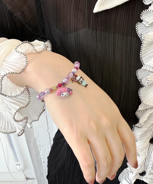 豆腐　ANNA SUI ブレスレット　箱無し ANNA SUI（アナスイ） ブレスレット ANNA SUI×MY MELODY ブレスレット