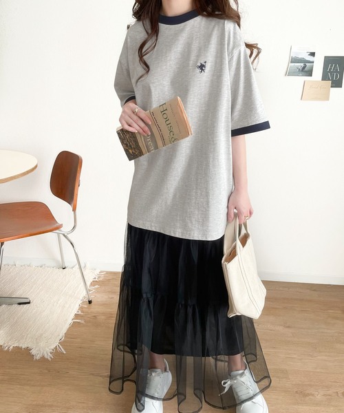 「Java」 半袖Tシャツ SMALL ベージュ レディース