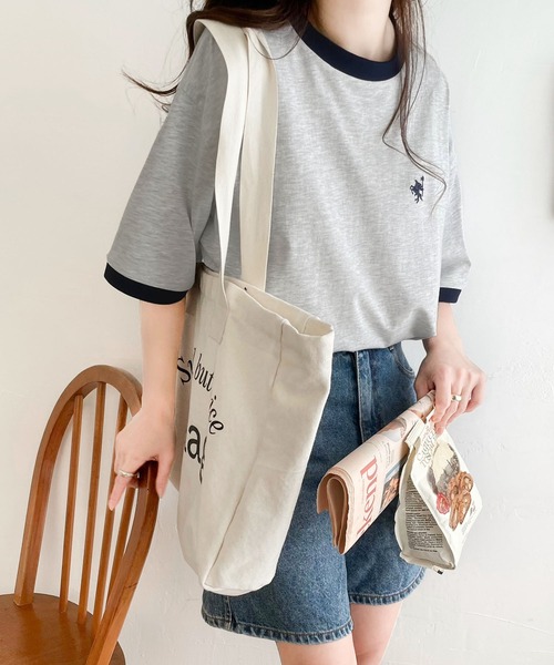 「Java」 半袖Tシャツ SMALL ベージュ レディース