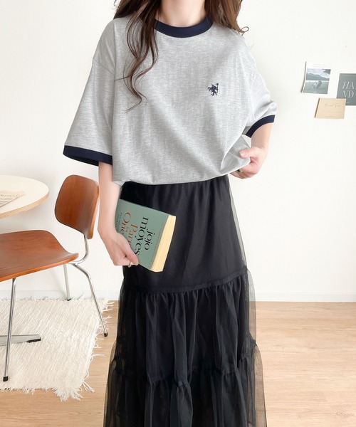 「Java」 半袖Tシャツ SMALL ベージュ レディース