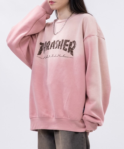 THRASHER（スラッシャー） トレーナー スウェット 「at」「THRASHER
