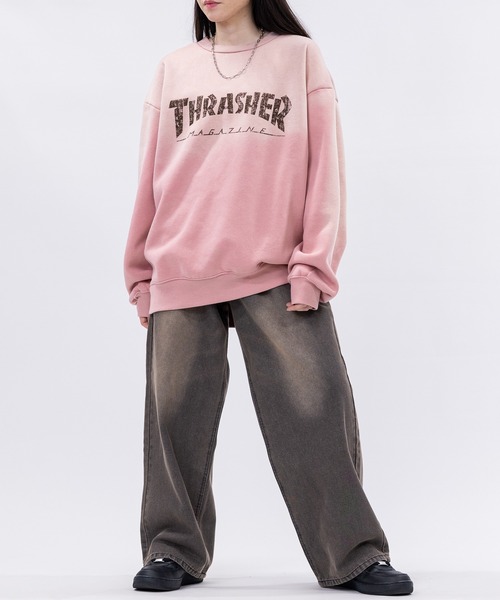 THRASHER（スラッシャー） トレーナー スウェット 「at」「THRASHER