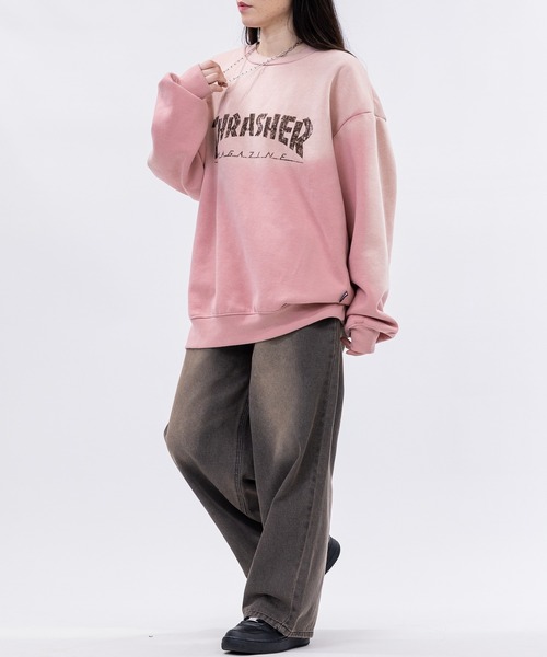 THRASHER（スラッシャー） トレーナー スウェット 「at」「THRASHER