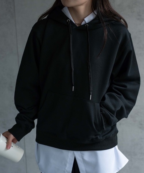 パーカー 「ユニセックス商品」ベーシックスウェットパーカー/フーディー メンズ レディース | CREARE -LINO- | 08