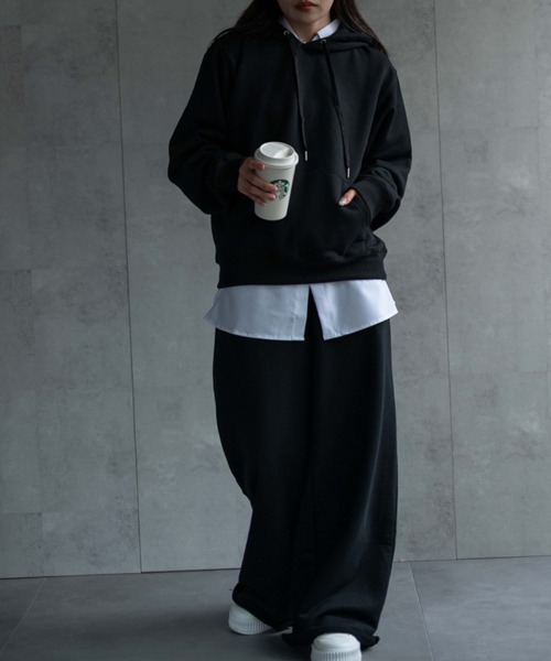 パーカー 「ユニセックス商品」ベーシックスウェットパーカー/フーディー メンズ レディース | CREARE -LINO- | 14