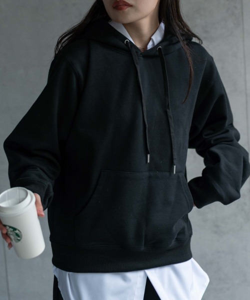 パーカー 「ユニセックス商品」ベーシックスウェットパーカー/フーディー メンズ レディース | CREARE -LINO- | 06
