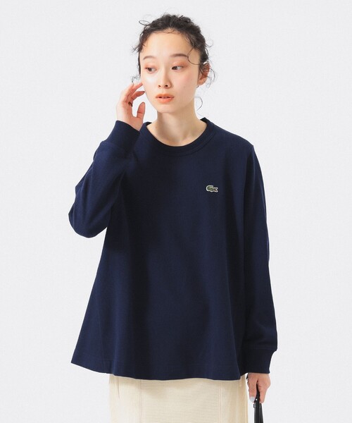 LACOSTE tシャツ 「別注」LACOSTE / Aライン Tシャツ レディース