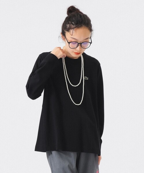 LACOSTE tシャツ 「別注」LACOSTE / Aライン Tシャツ レディース