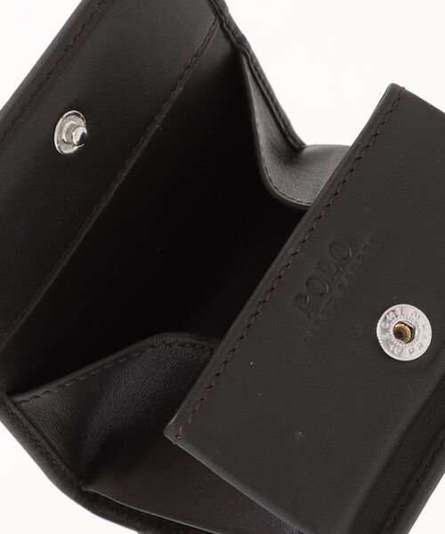 【美品】Polo Ralph Lauren レザーコインケース POLO RALPH LAUREN（ポロ ラルフ ローレン）の「シープレザー