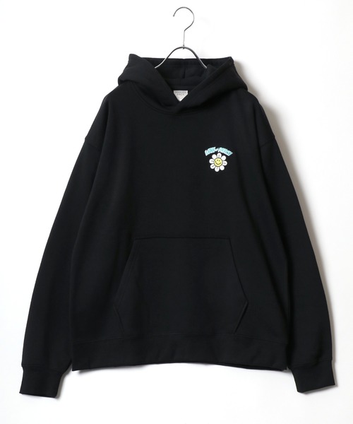 スマイリー様 SMILEY FACE（スマイリーフェイス） プルオーバーパーカー L アッシュ