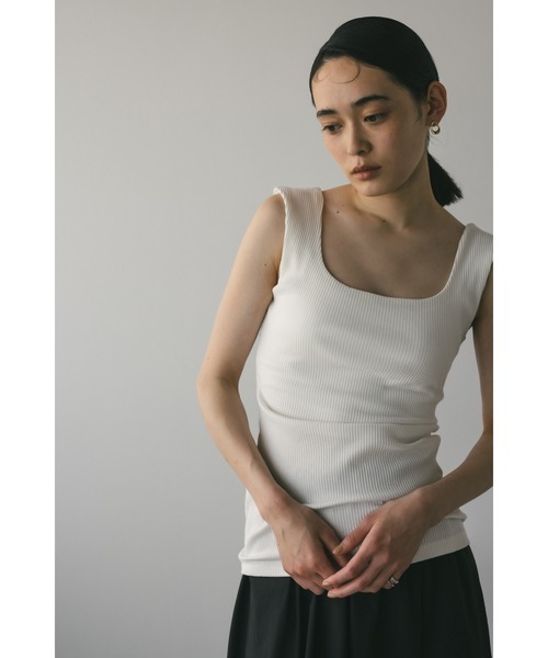 「STYLEMIXER」 ノースリーブトップス FREE ホワイト レディース_画像2