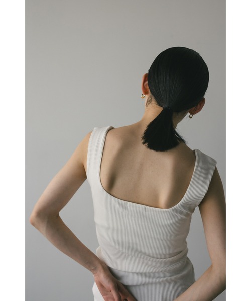 「STYLEMIXER」 ノースリーブトップス FREE ホワイト レディース_画像6