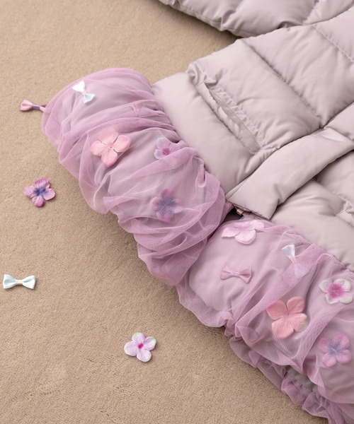 パンパンチュチュ　お花とリボンのバルーンコート panpantutu（パンパンチュチュ）の「お花とリボンのバルーンコート