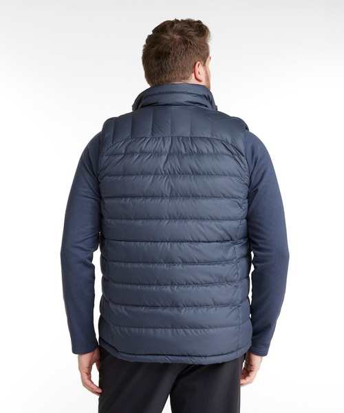 L.L.Bean（エルエルビーン） ダウンベスト MEDIUM ブルー メンズ