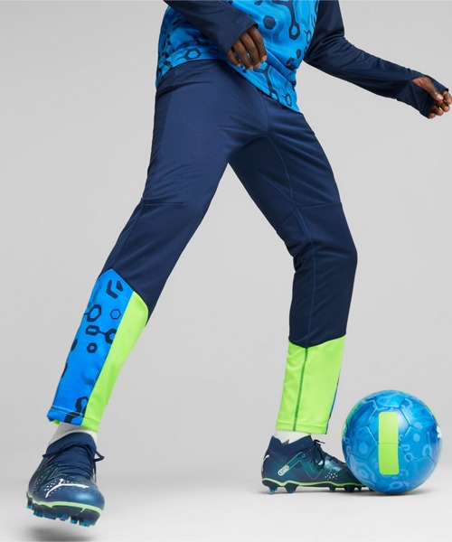 プーマ　ジャージ　パンツ　L ブルー PUMA 「PUMA」 ジャージパンツ LARGE ブルー メンズ : ZOZOTOWN