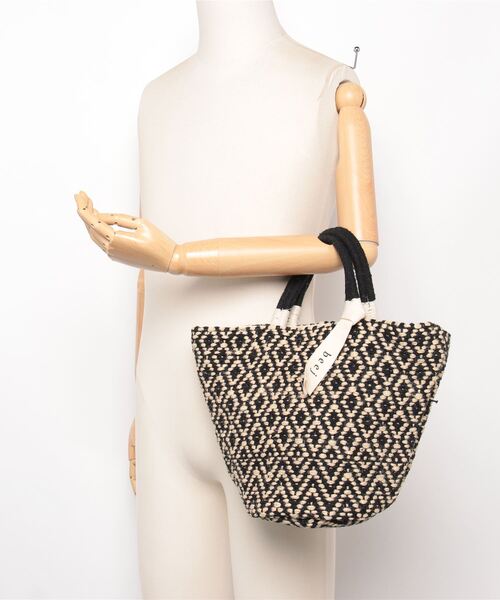 「Ray BEAMS」 かごバッグ ONE SIZE ブラック レディース_画像5