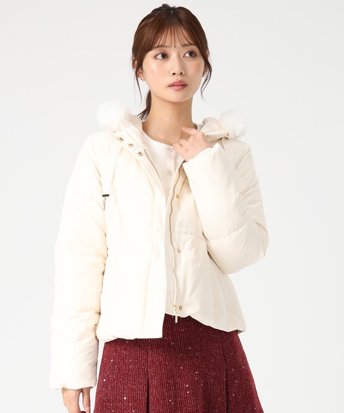 新品　ミッシュマッシュ　グログランリボン　フード　ショート　Мサイズ グログランリボンフードショートダウン/MM548601 – MISCH MASCH|31