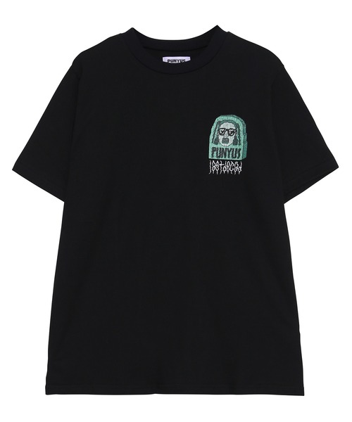 「PUNYUS」 半袖Tシャツ 1 ブラック レディース_画像4