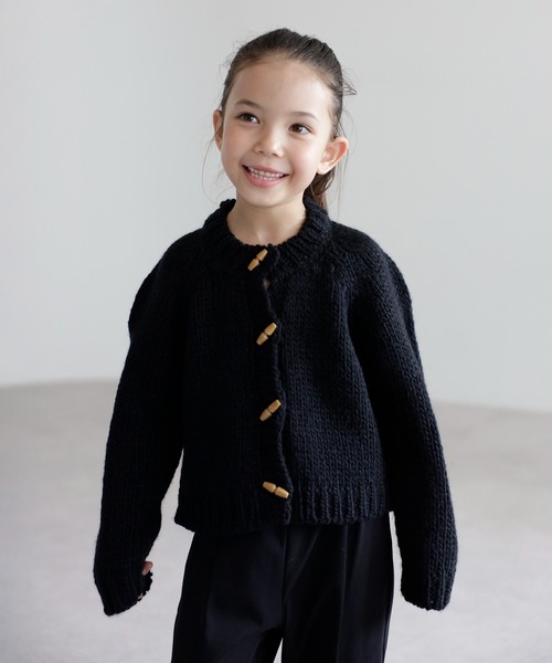 カーディガン 「3-10才対応」ローゲージカーディガン キッズ 子供服 男の子 女の子 | BONJOUR SAGAN enfant | 02