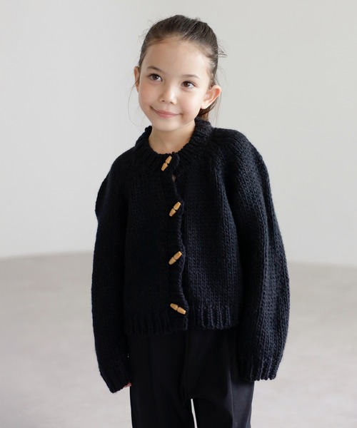 カーディガン 「3-10才対応」ローゲージカーディガン キッズ 子供服 男の子 女の子 | BONJOUR SAGAN enfant | 19