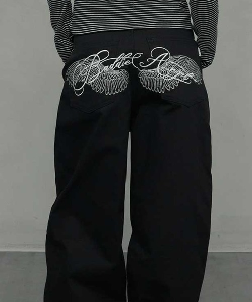 NIIER NOR パンツ A'GEM/9 × .kom 「NIIER NOR/ニアノア」 BADDIE