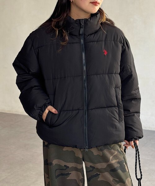 U.S. POLO ASSN.（ユーエスポロアッスン） ブルゾン アウター 撥水中綿