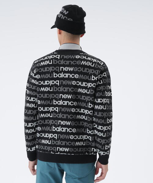 New Balance golf ゼブラ柄セーター(4) New Balance Golf（ニューバランスゴルフ） セーター ニット 「new