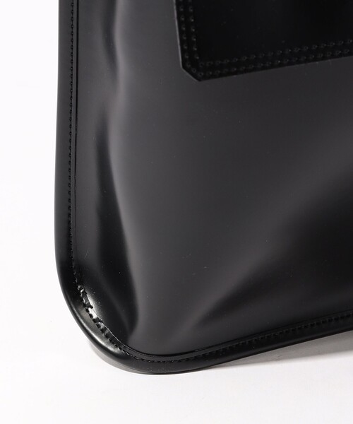PIENI（ピエニ） ショルダーバッグ PIENI M EXTRA PVC×ピッグレザー