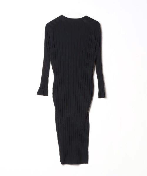 「IENA LA BOUCLE」 ニットカーディガン FREE ブラック レディース_画像2