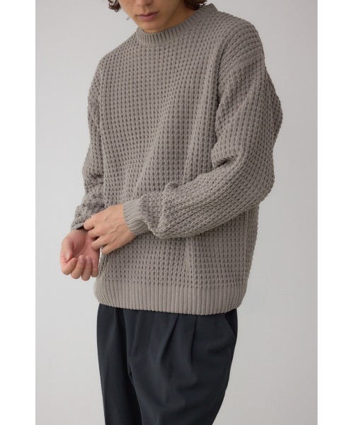 AZUL BY MOUSSY（アズールバイマウジー） セーター ニット ワッフル
