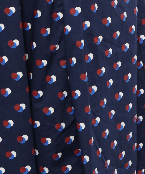 「ichi」 フレアスカート FREE ネイビー レディース_画像2