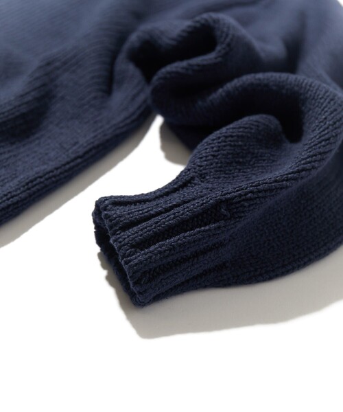 NAUTICA（ノーティカ） 長袖ニット LARGE ネイビー メンズ : ZOZOTOWN