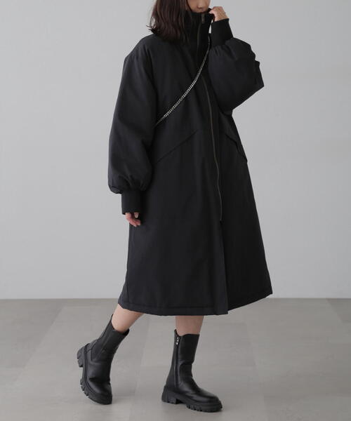 「FREE'S MART」 コート MEDIUM ブラック レディース_画像7