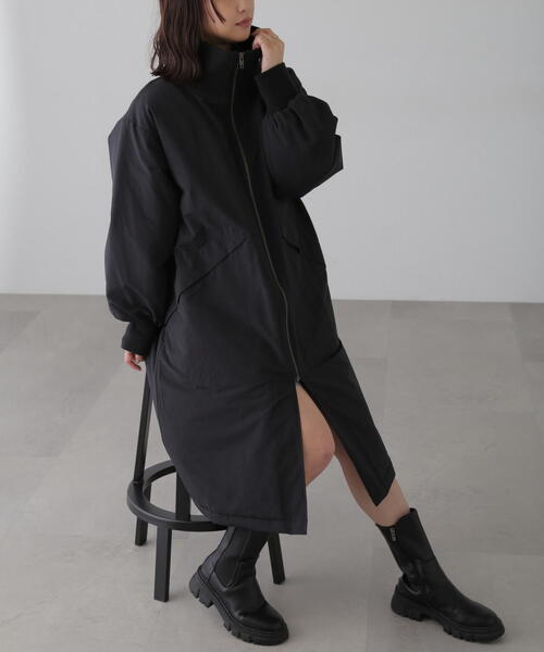 「FREE'S MART」 コート MEDIUM ブラック レディース_画像8