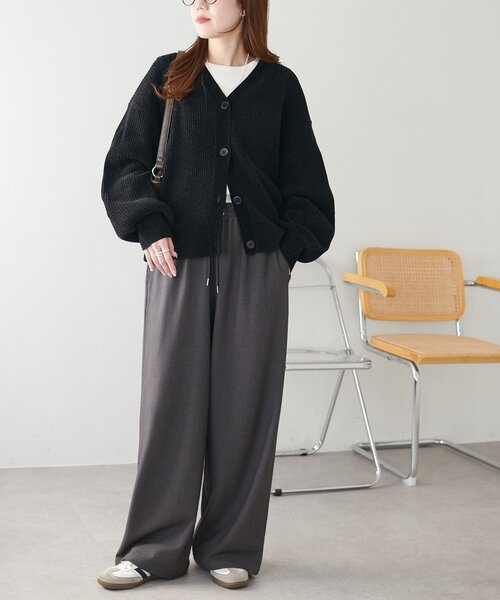 Discoat（ディスコート） カーディガン 「見た目以上の暖かさ」ベロア